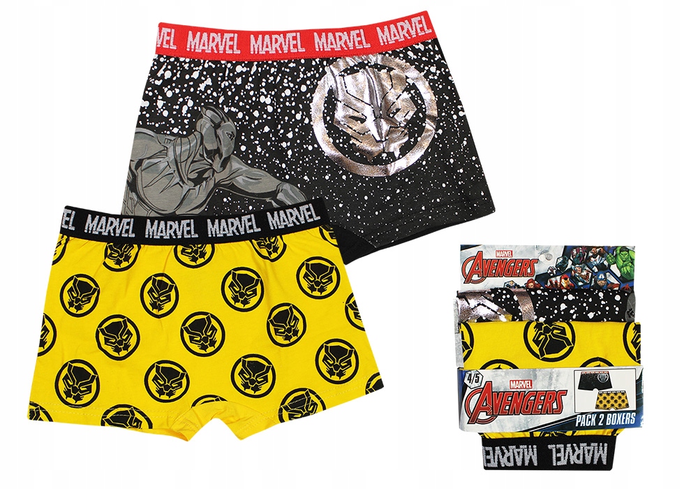 

Avengers Marvel Bokserki Dla Chłopca 2-PAK 6/8LAT