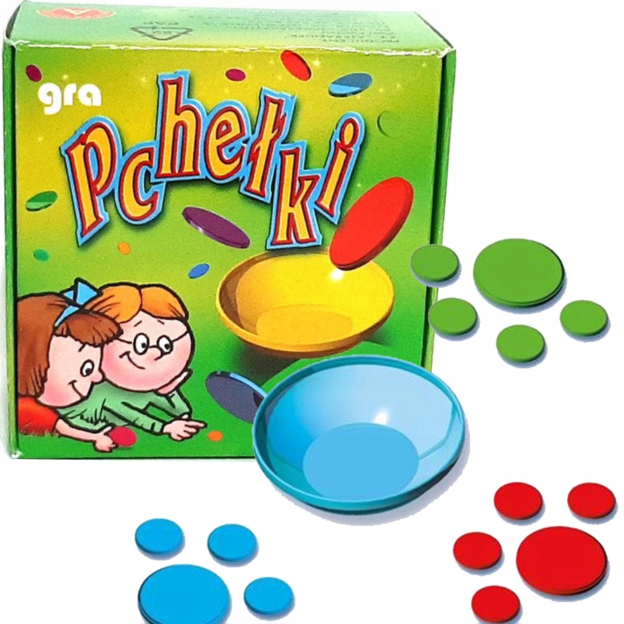 PCHEŁKI GRA ZRĘCZNOŚCIOWA RODZINNA DLA DZIECI