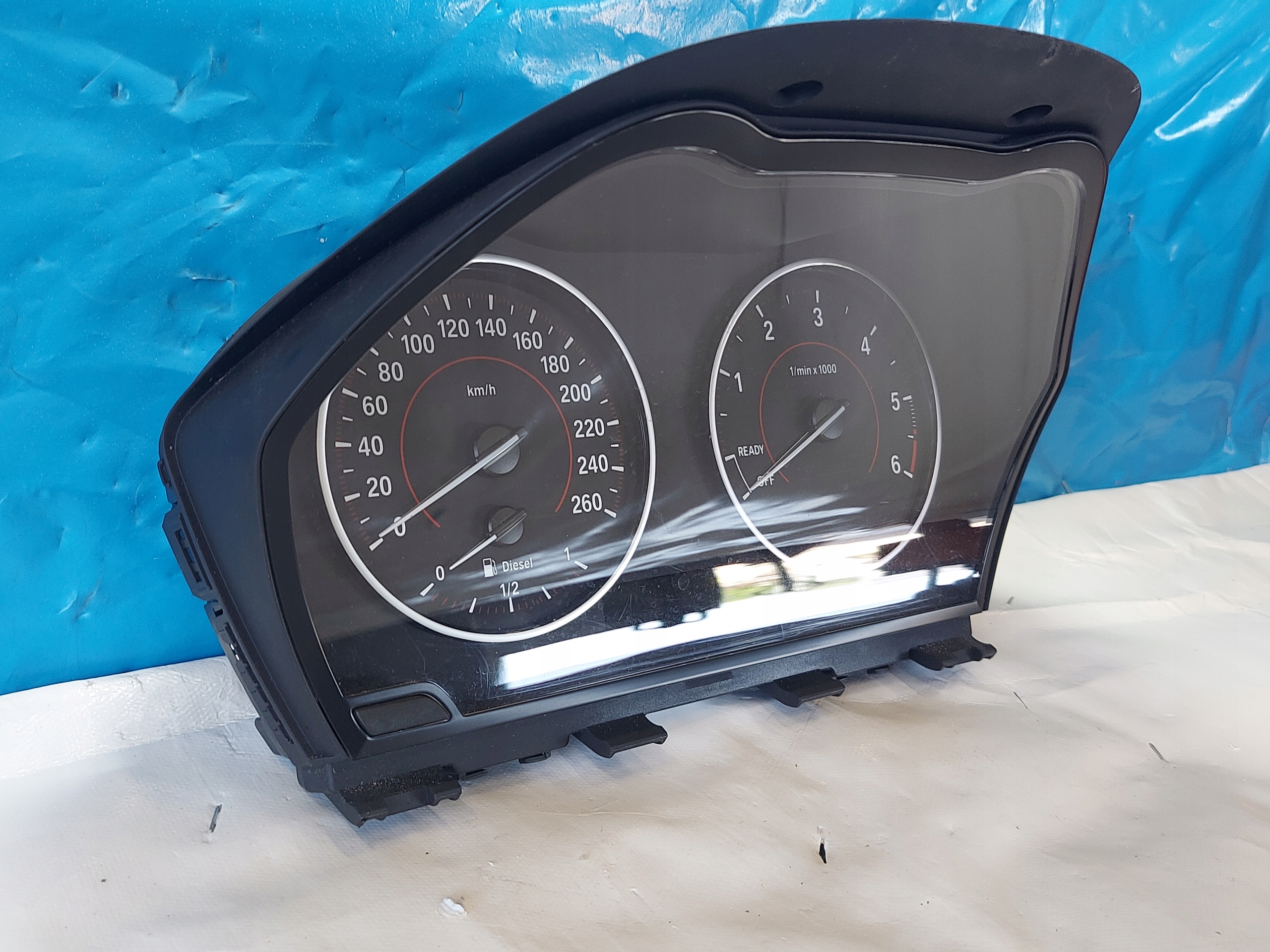 dials clock BMW 1 F20 2.0 TD 2011r 62109276598