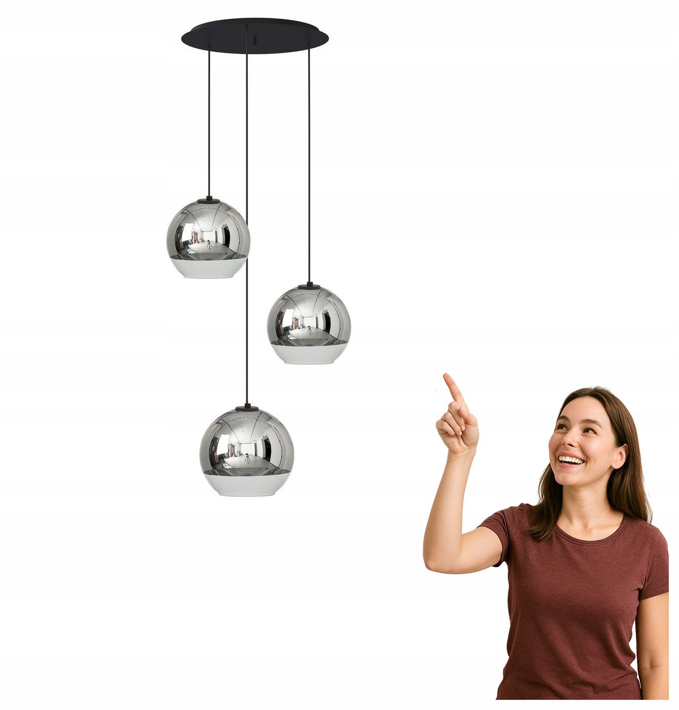 Závesná lampa Globe Plus III Nowodvorski