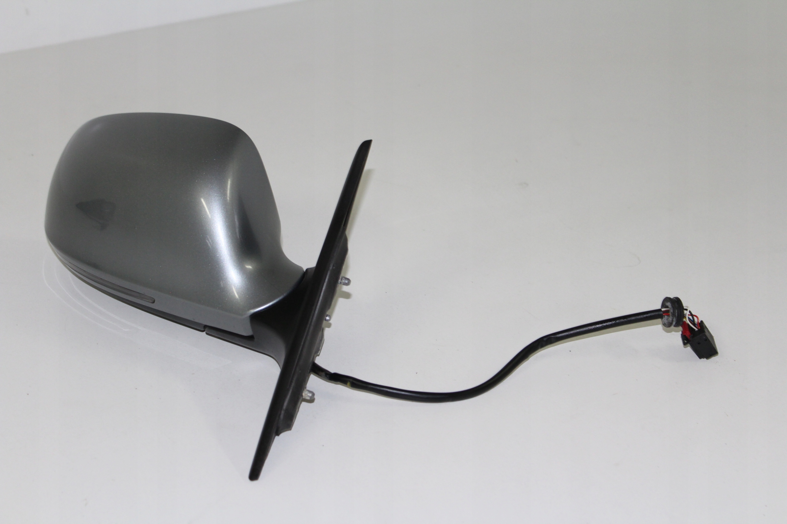 AUDI A5 8T COUPE mirror right srebrny LY7G 6 PIN