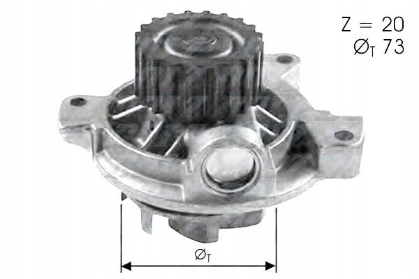 Dolz Vodní Čerpadlo Audi Asistent řidiče #28