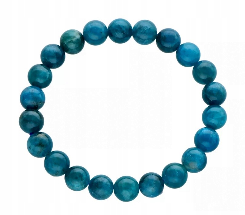 Vintage Moroksit Kanadský Modrý Apatit Náramek Dobrá Aura