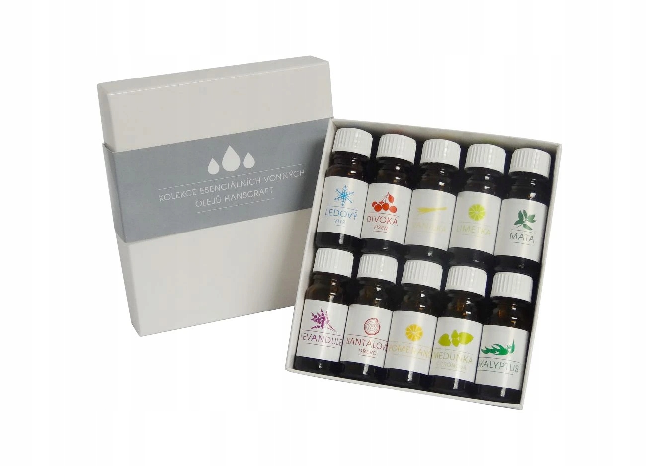 Esenciální vonné oleje Hanscraft Kolekce 1