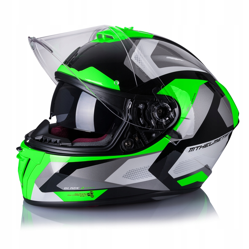 KASK MOTOCYKLOWY MT BLADE 2 SV FINISHLINE D6 r XS Rozmiar XS