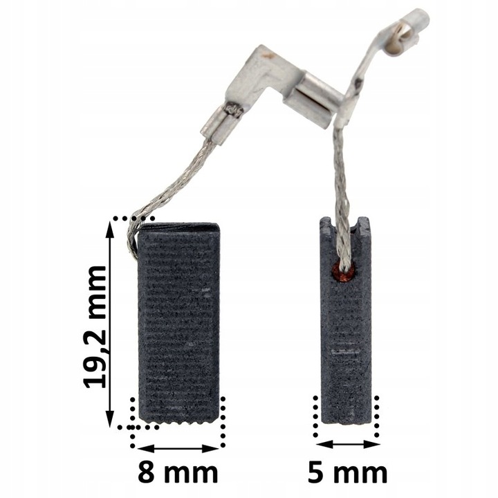 Szczotki do BOSCH GBH 2-26 DRE DFR GBH 2-28 GSB 16 RE 1617000525 Rodzaj szczotka węglowa