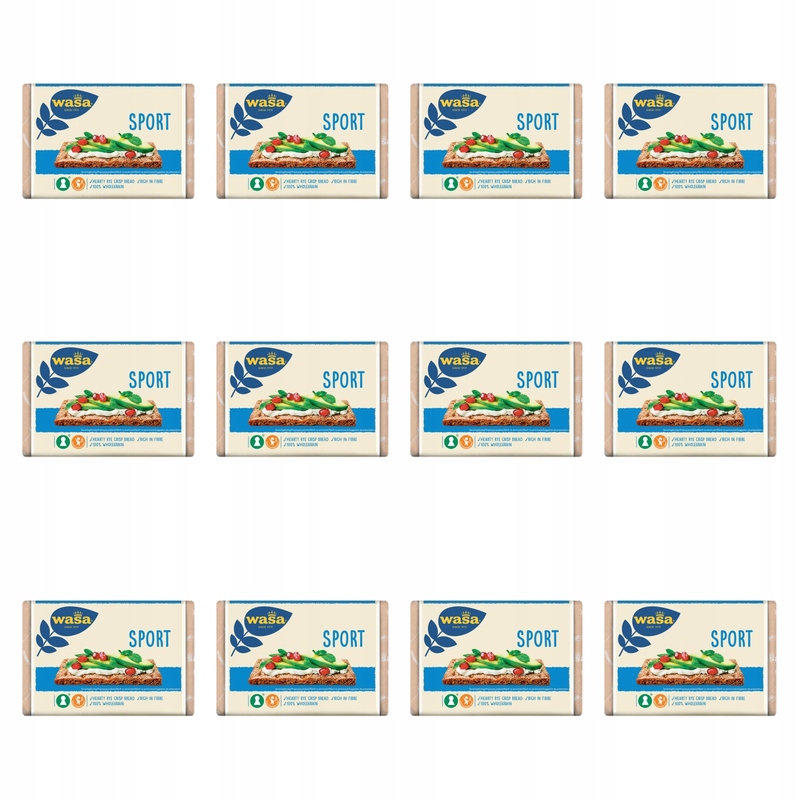 Wasa Trvanlivé pečivo Sport 275 g X12