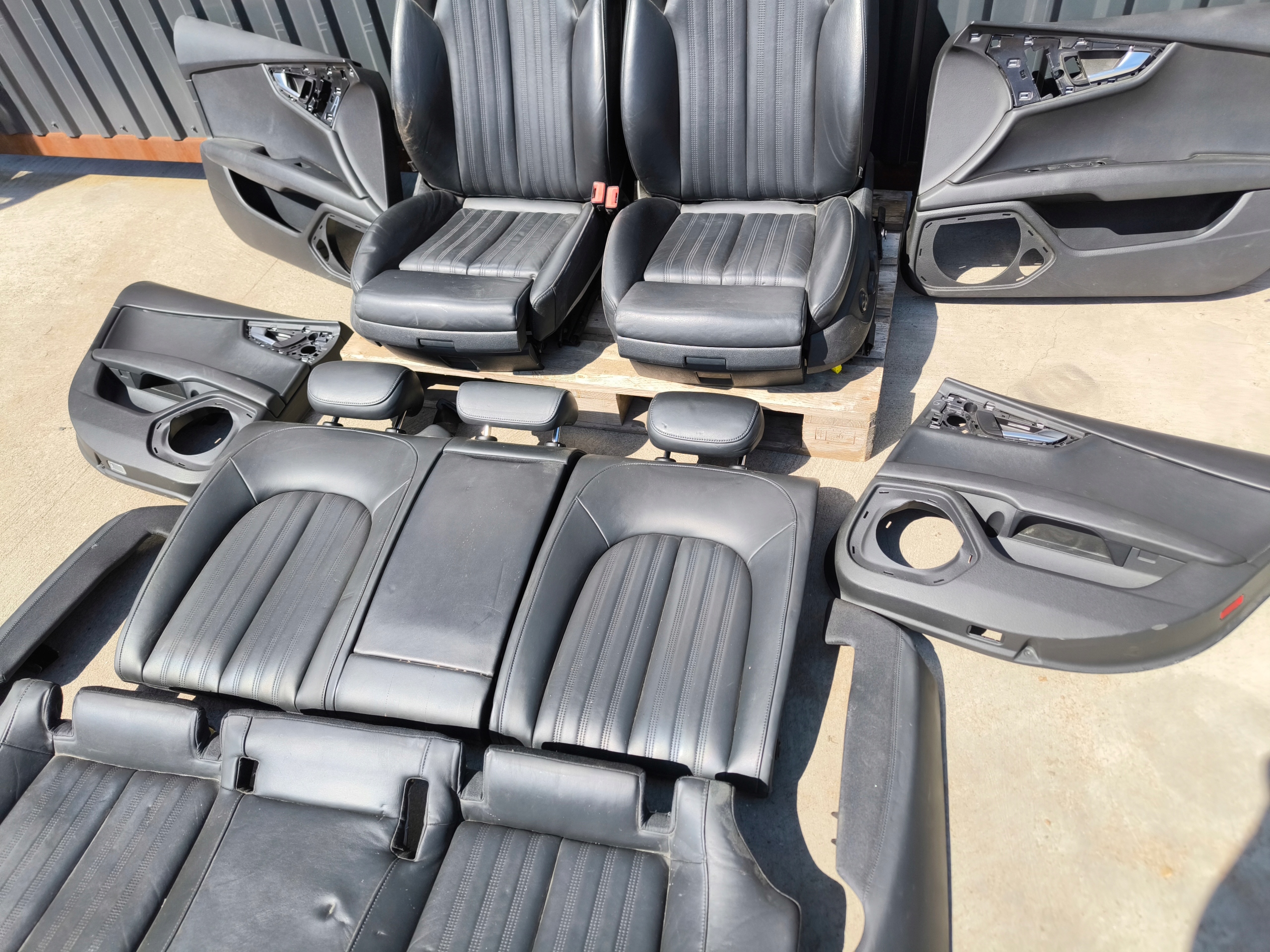 Sitz Sitze KOMPLET S LINE AUDI A7 4G8 GRZANE ELEKTRYKA 2010-2017 !!!