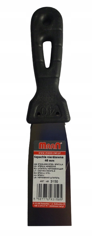 

Szpachelka nierdzewna, szpachla Standard 40 mm