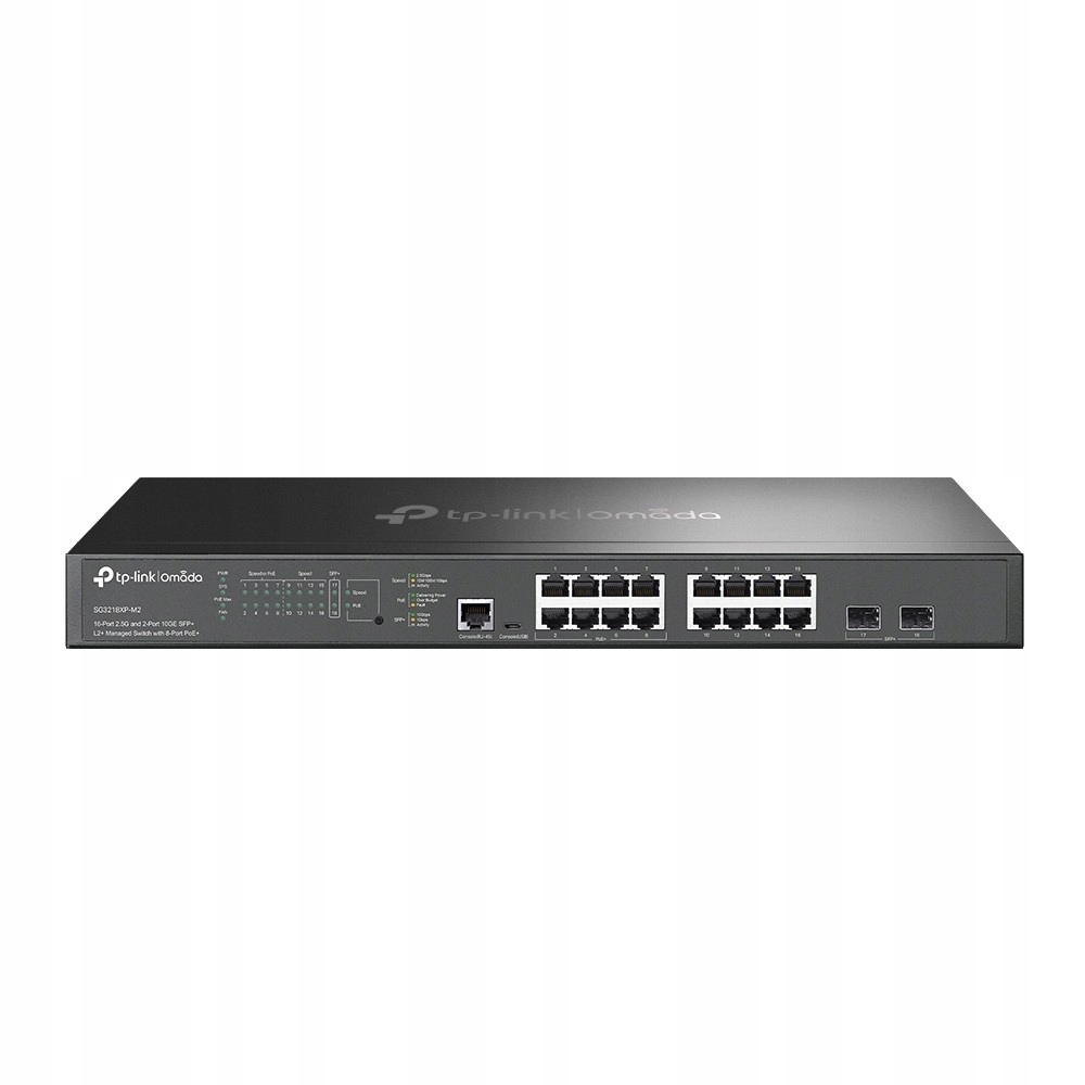 Tp-link Přepínač SG3218XP-M2 16x2.5GE PoE+ 2SFP+