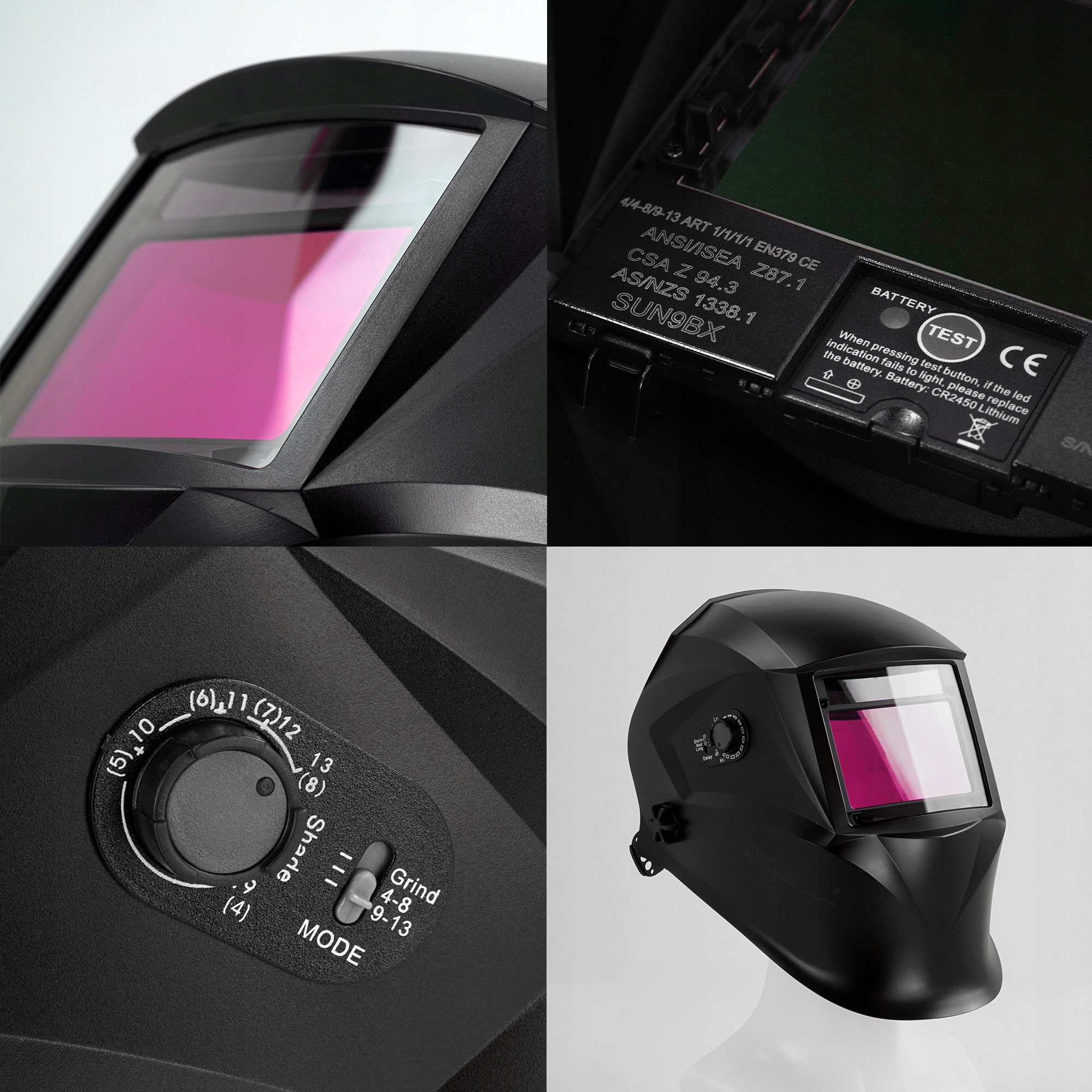 PRZYŁBICA SPAWALNICZA SHERMAN V4 ZESTAW EAN (GTIN) 5904624008792