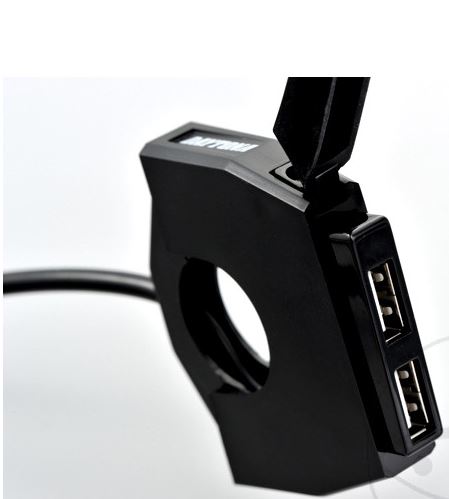 2xUSB Nabíjačka Na Volant Motocykla Daytona Slim