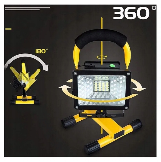 HALOGEN PRZENOŚNY AKUMULATOROWY LAMPA 50W LED HI EAN (GTIN) 5902115408601