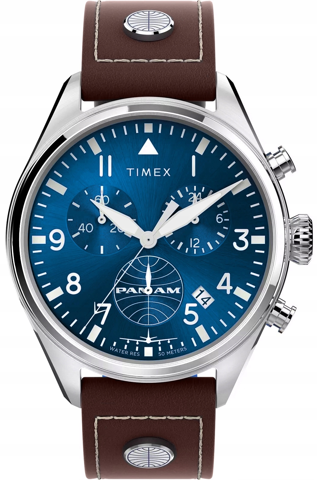 Zegarek Męski Timex X Pan Am Waterbury TWG030000 Box