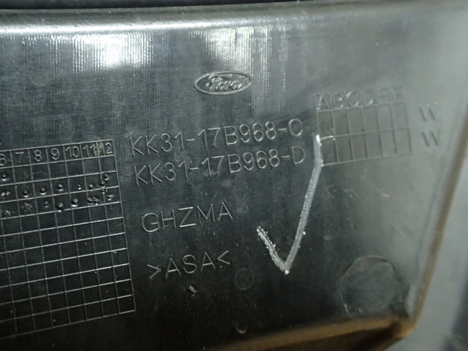 mask hűtőrács FORD TRANSIT VIII 8 LIFT 2019