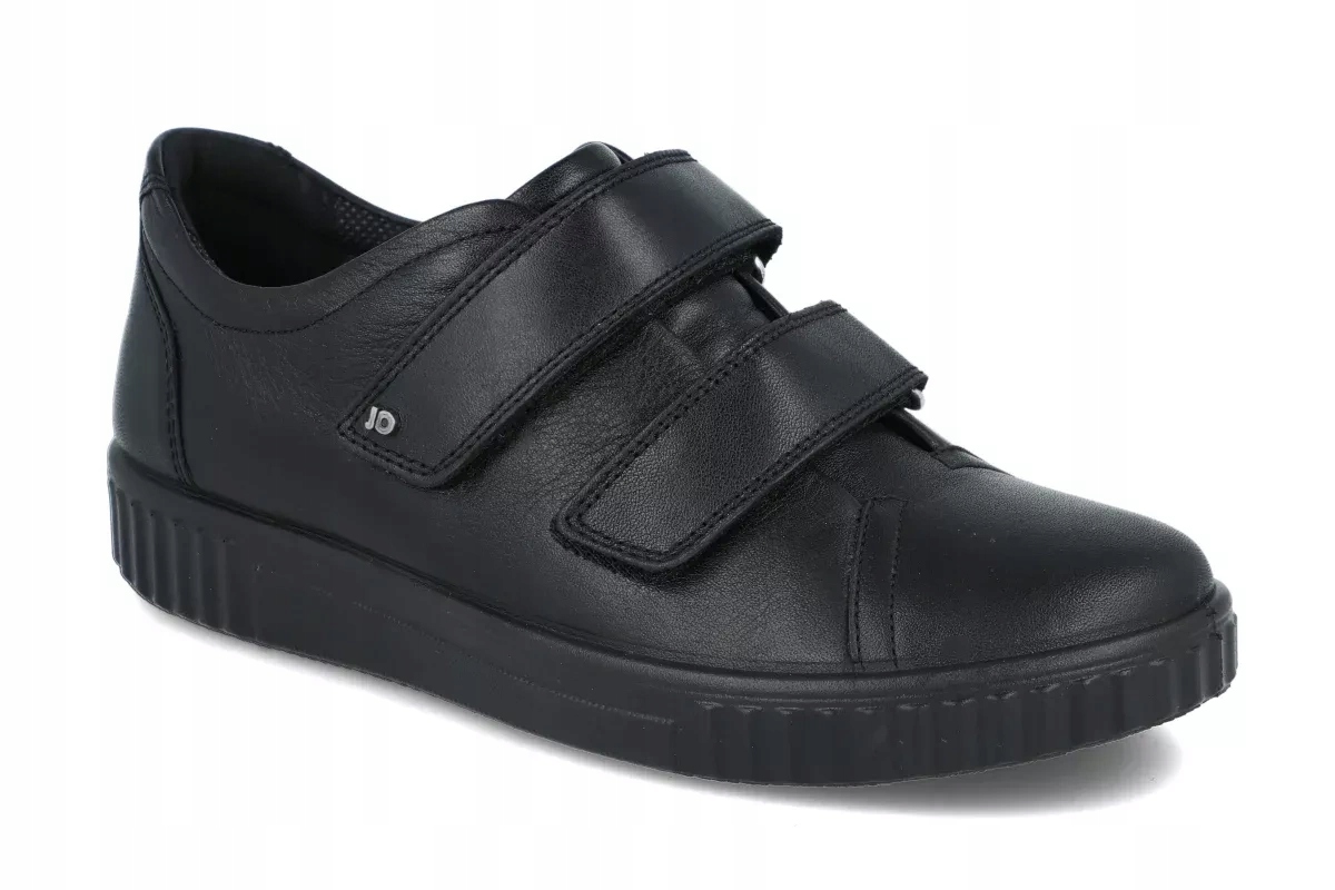 Dámské boty 811395, velikost H, kožené boty na suchý zip, velké velikosti R36