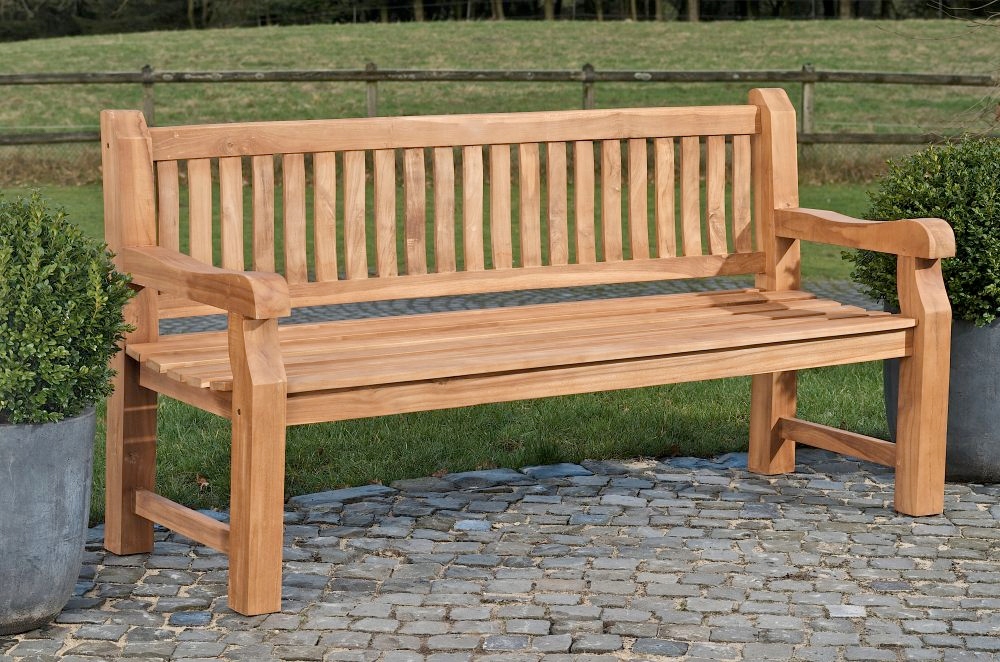 Ławka tekowa Jackson 150 cm, teak