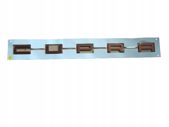 Nápis logo nálepka Cupra meď na zadnú klapku Originál 40 CM