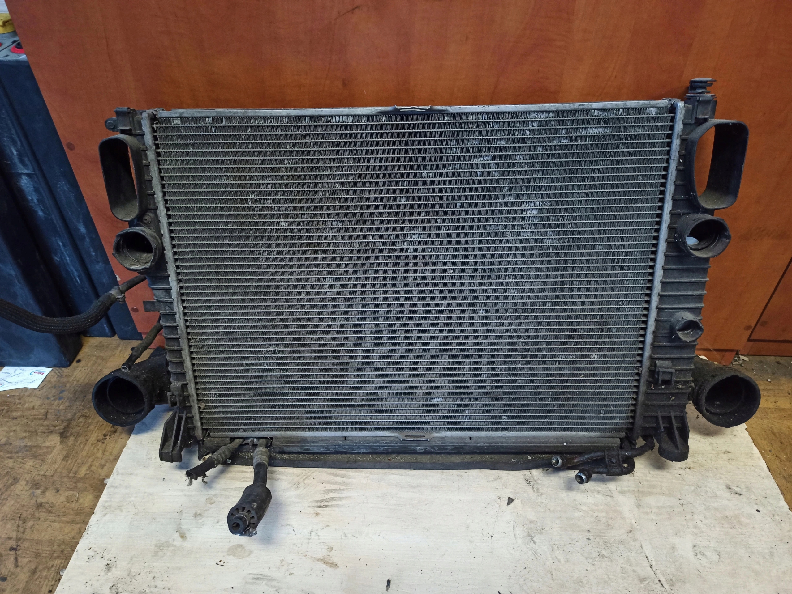 water cooler + KLIMA + intercooler MERCEDES W211