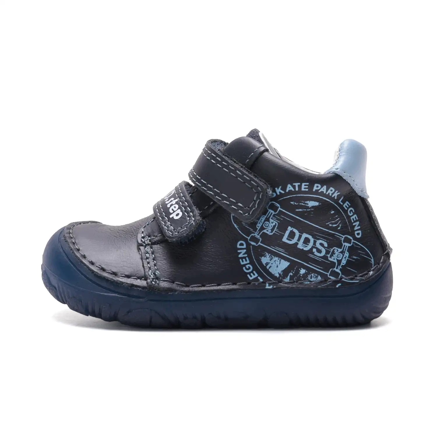 Półbuty skórzane barefoot D.D. Step S073-62313A Royal Blue 23