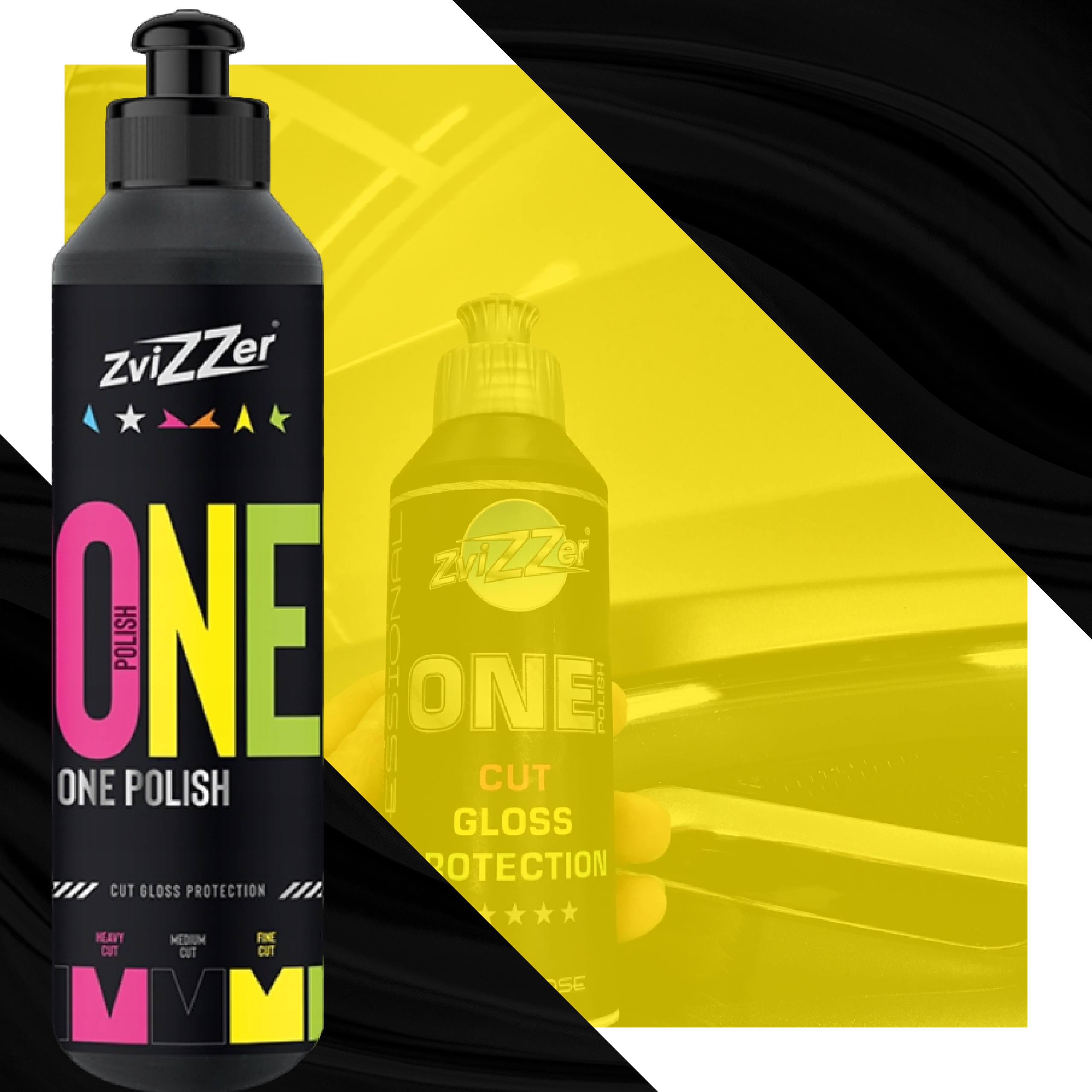 Zvizzer ONE POLISH pasta polerska one step 750ml Rodzaj polerowanie lakieru