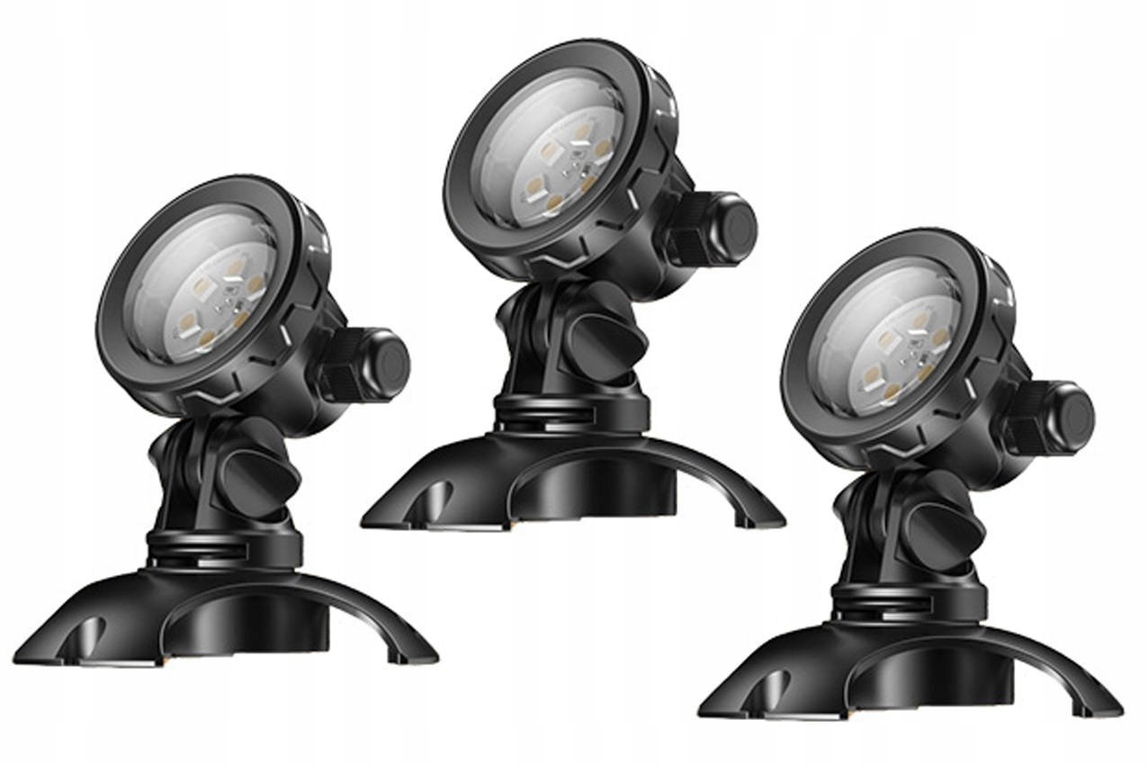 

Lampa Led 3x 1W CED-110C Oświetlenie Ciepłe Białe