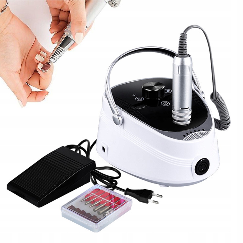 Bruska Na Manikúru Pedikúru Elektrická Vrtačka Sada 50W