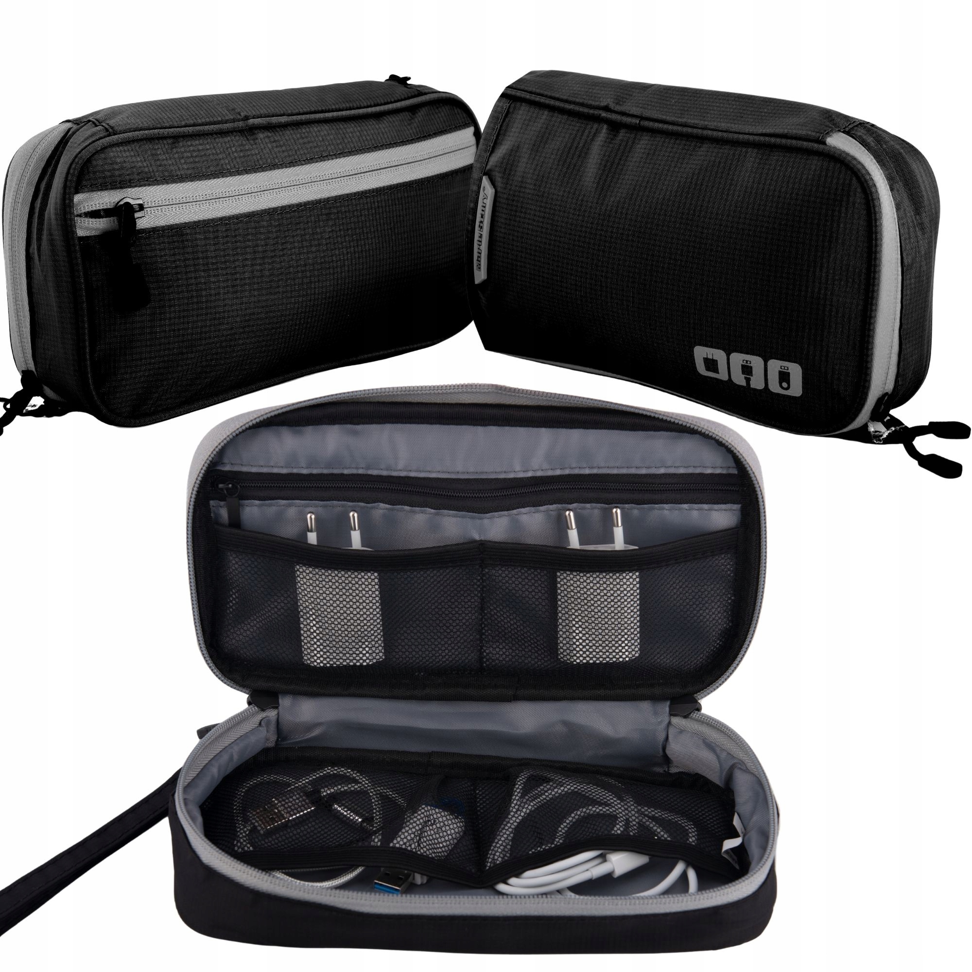 

Podróżna Torba Organizer Na Kable Przewody Zamek