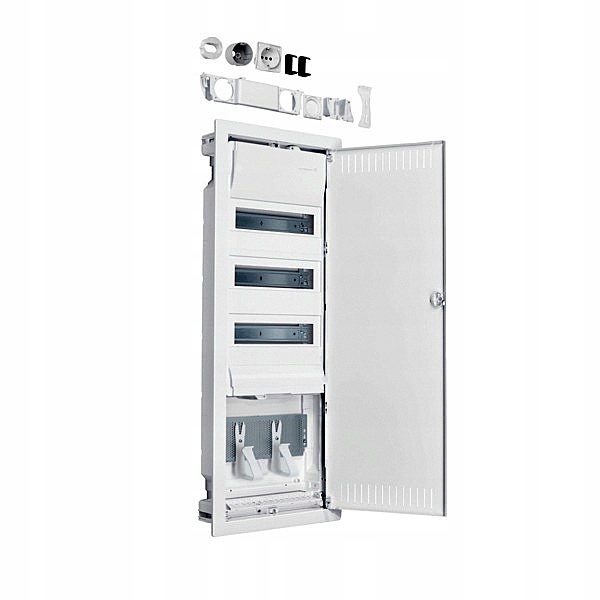 HAGER VU603PLH Rozdzielnica hybryda multimedialna