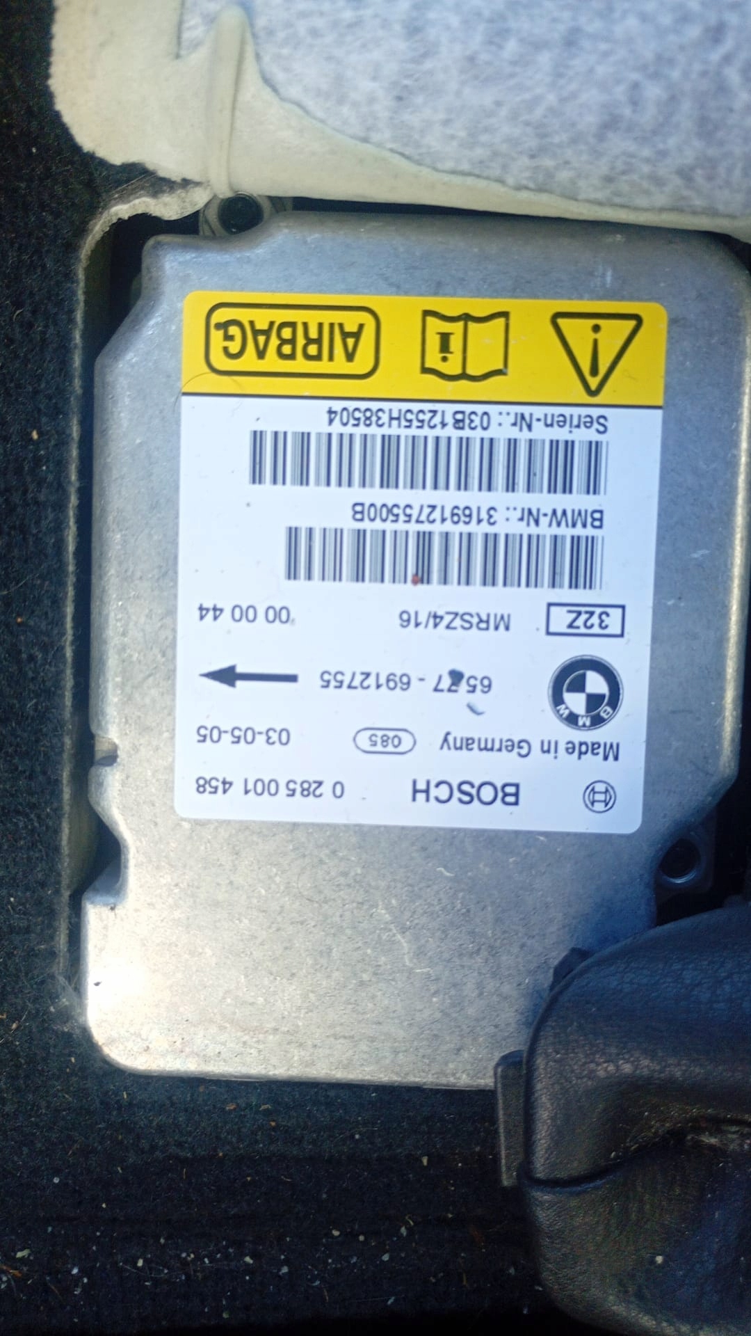 BMW E46 FL 318i 01-07 Computer modul Bedienteil DES MOTORS 1.8