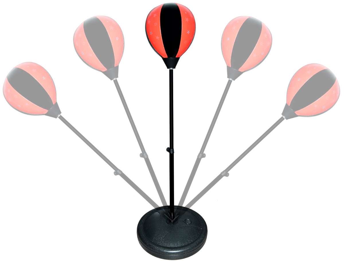 ZESTAW BOKSERSKI boks dla dzieci STOJĄCY GRUSZKA NA SPĘŻYNIE RĘKAWICE AKCES Kod producenta PROFESSIONAL BOXING SET FOR KIDS