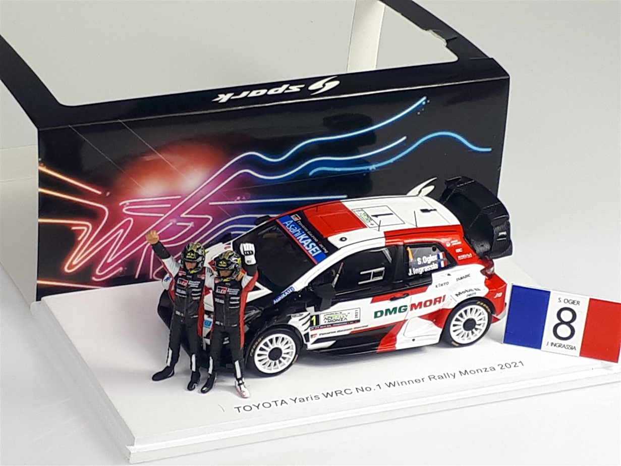 Spark Toyota Yaris WRC#1 Hřebec Champion 2021 1:43