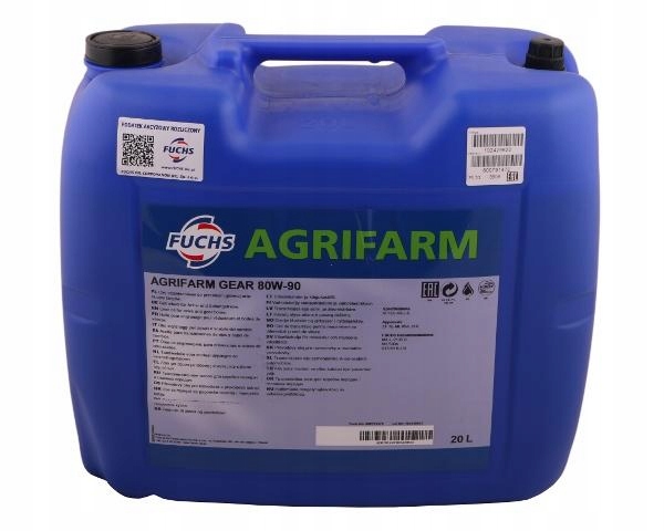 Olej Agrifarm GEAR 80W90 20L Fuchs