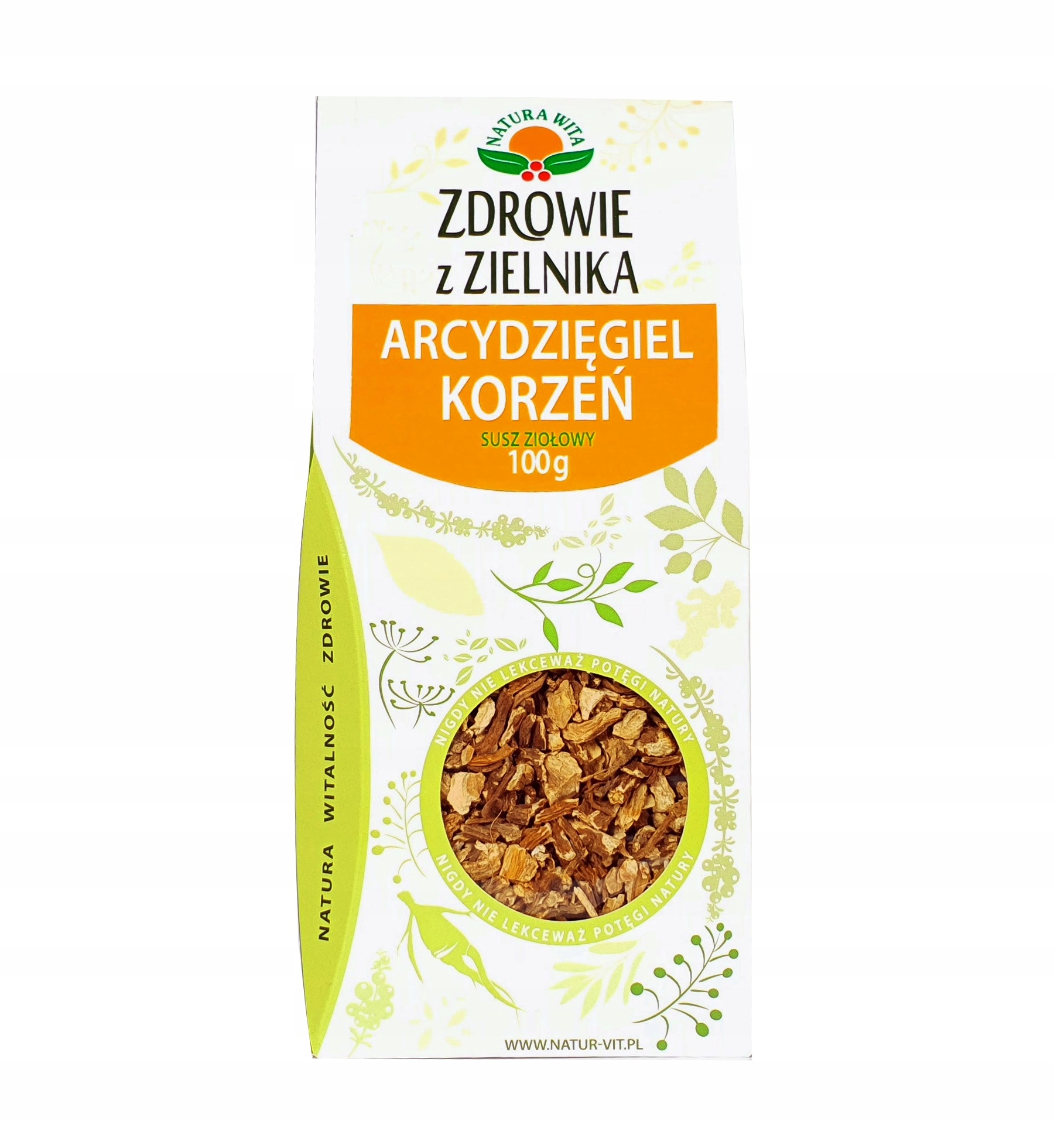 

Arcydzięgiel korzeń 100g Susz ziołowy Natura Wita