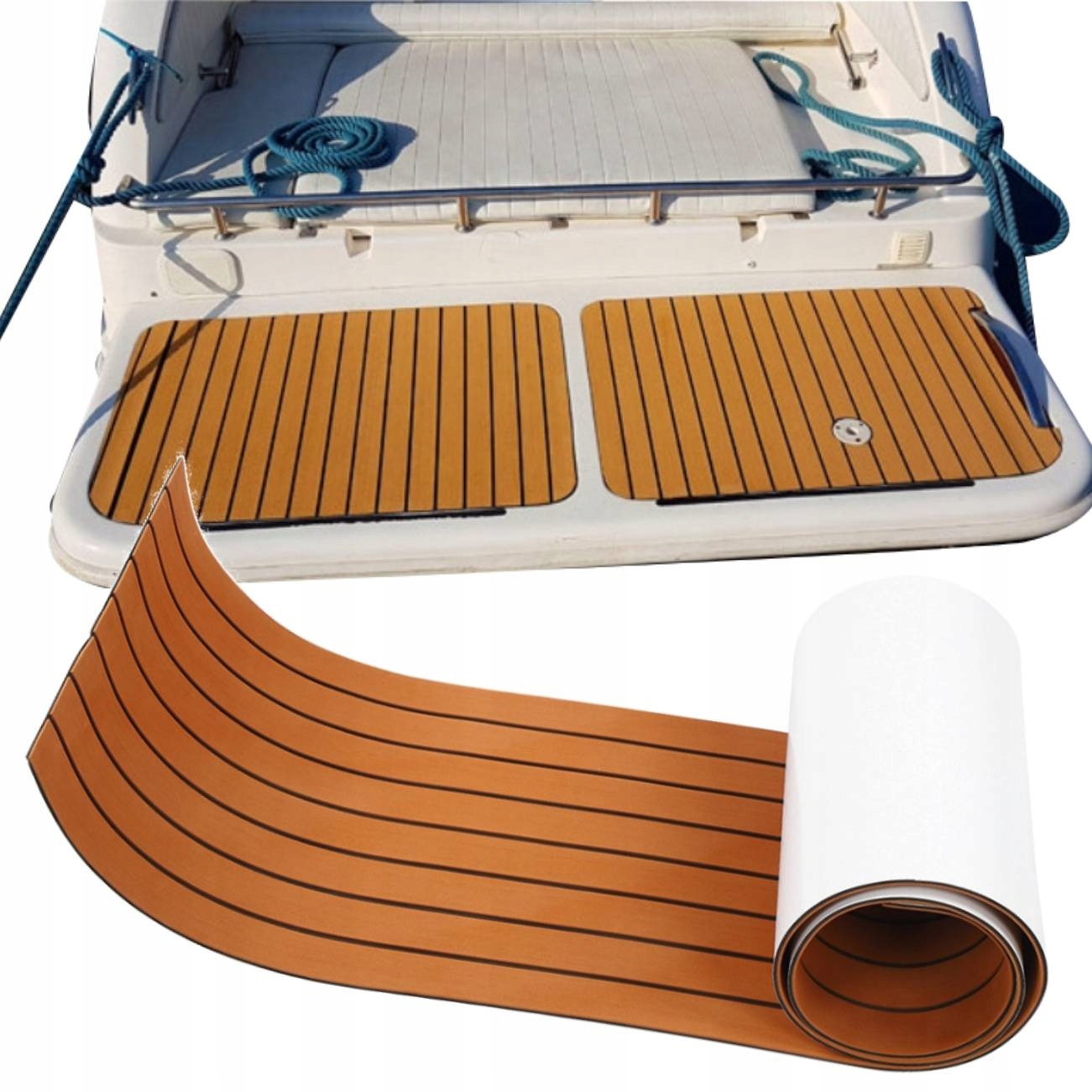 Pianka Eva Teak 6 MM Podłogowa Do Jachtu Miękka Pod Stopy