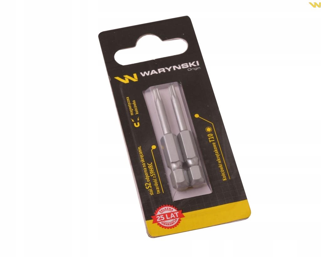 

Końcówki wkrętakowe T10 50mm Waryński 2 sztuki
