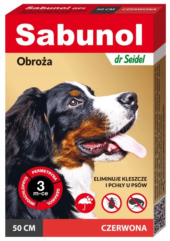 

Dr Seidel Sabunol Obr. biobójcza Czerwona 50cm