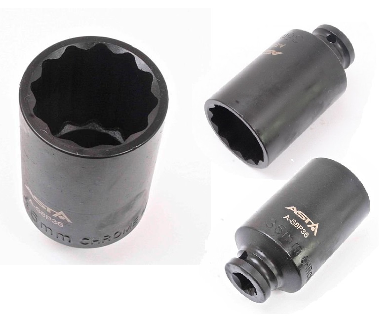 Nasadka Udarowa Piasta Vw Skoda 12KĄTNA 1/2'' 36mm