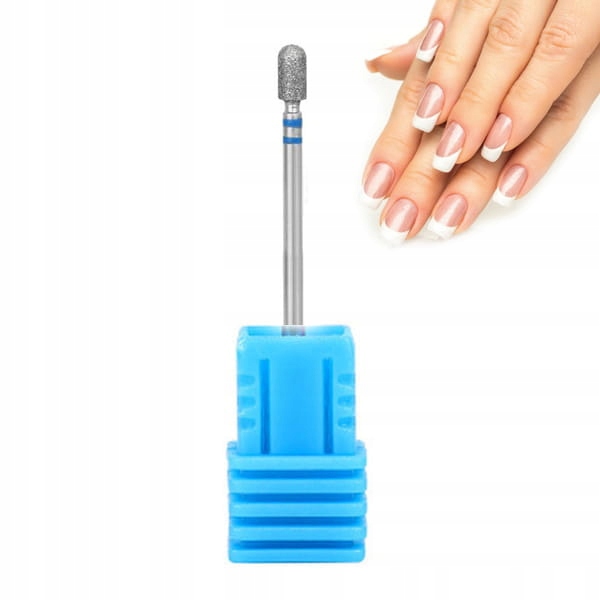 FREZ diamentowy WALEC do skórek PAZNOKCI Manicure Pedicure
