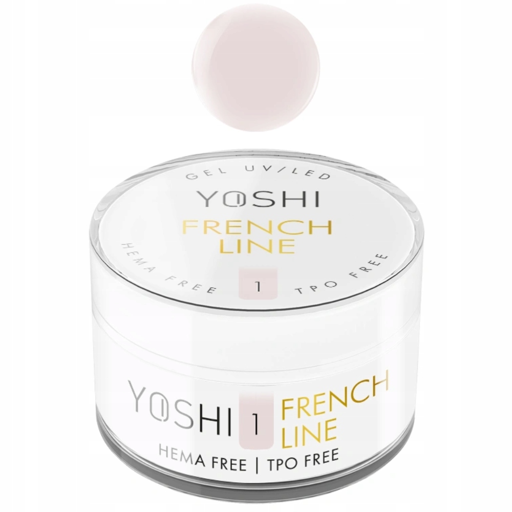 Yoshi French Line Samonivelační Gel na nehty č. 1 50 ml