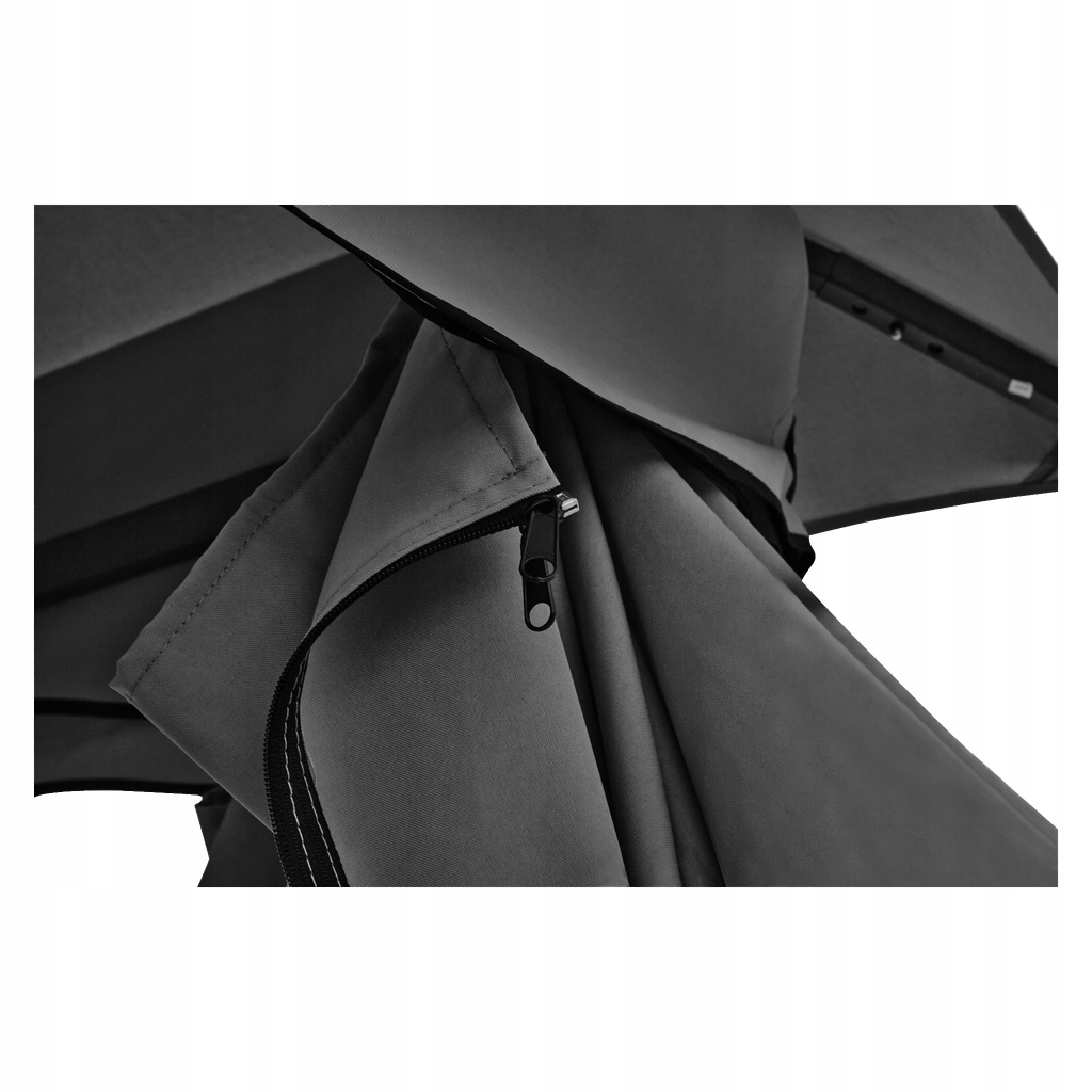 PAWILON OGRODOWY ALTANA NAMIOT 4 ŚCIANKI GRAFITOWY 3,3 x 3,3 x 2,7M Długość 3.3 m