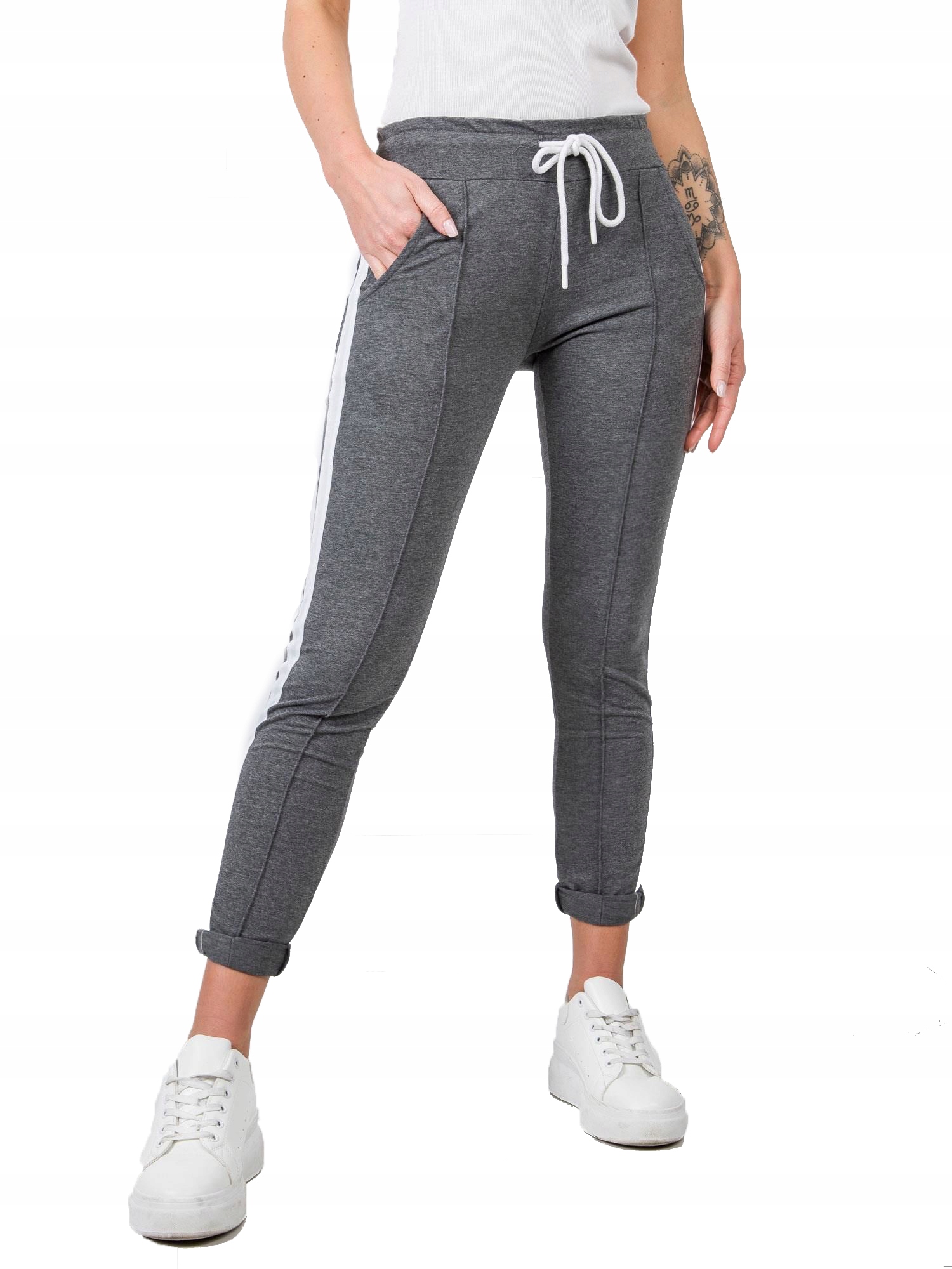 

Dresy damskie Spodnie dresowe bawełna - XL