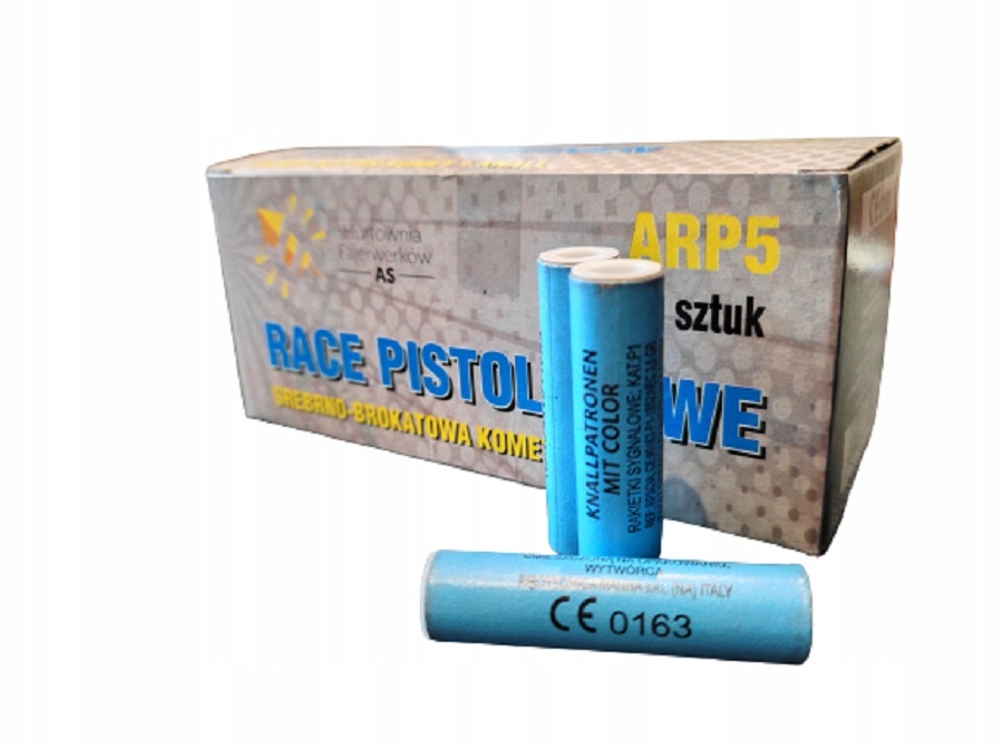 

Race Pistoletowe ARP5 Brokatowa Kometa 50 Sztuk