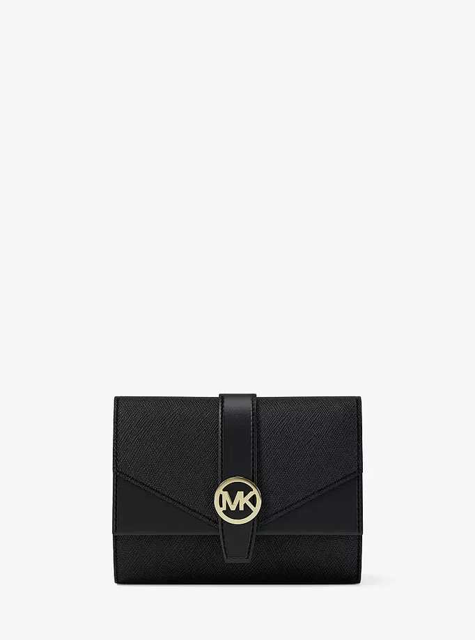 Michael Kors dámská kožená peněženka Greenwich dárkové balení Zdarma