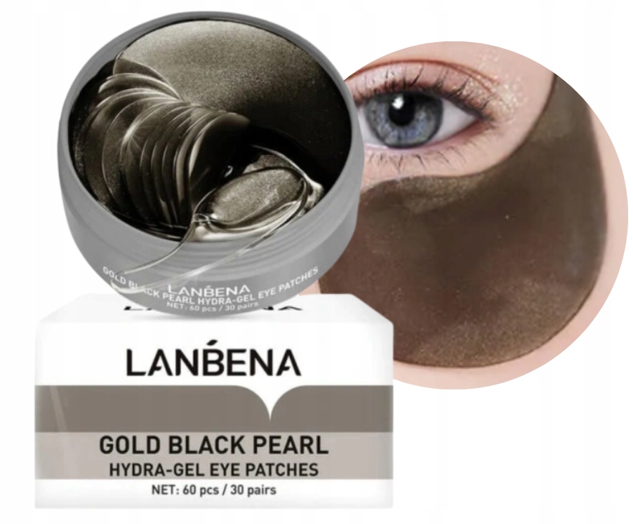 

Lanbena Hydrożelowe Płatki Pod Oczy Black Pearl