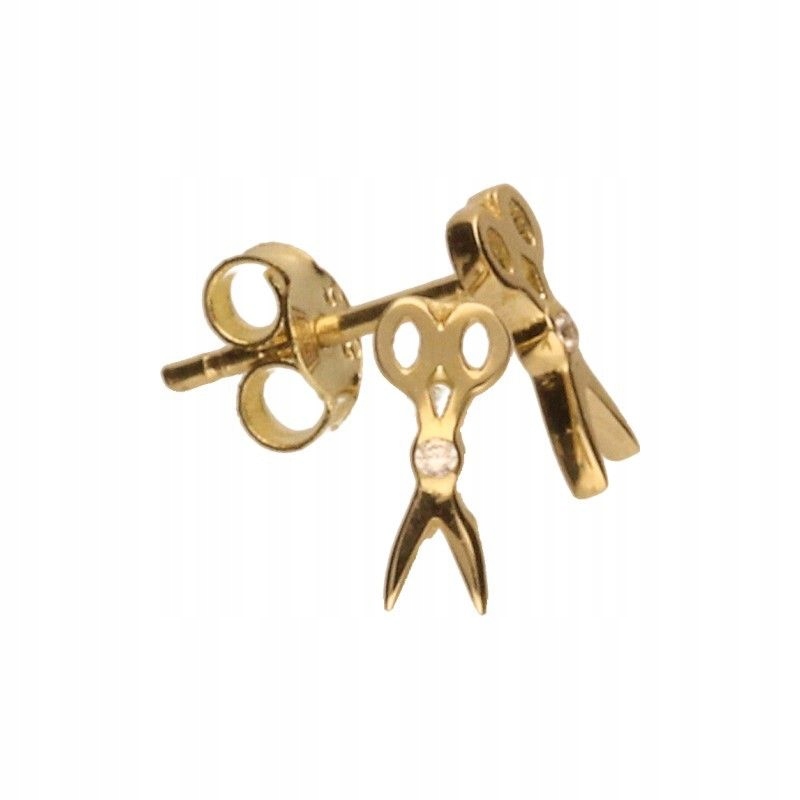 Zlaté Náušnice pr. 585 14 karátů KZ29