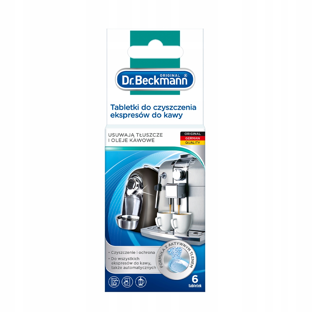 

Dr.beckmann Tabletki do czyszczenia ekspresów 6szt