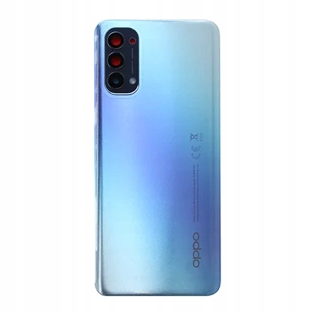 Originální Bateriový Kryt Pro Oppo Reno 4 Modrý Galactic Blue