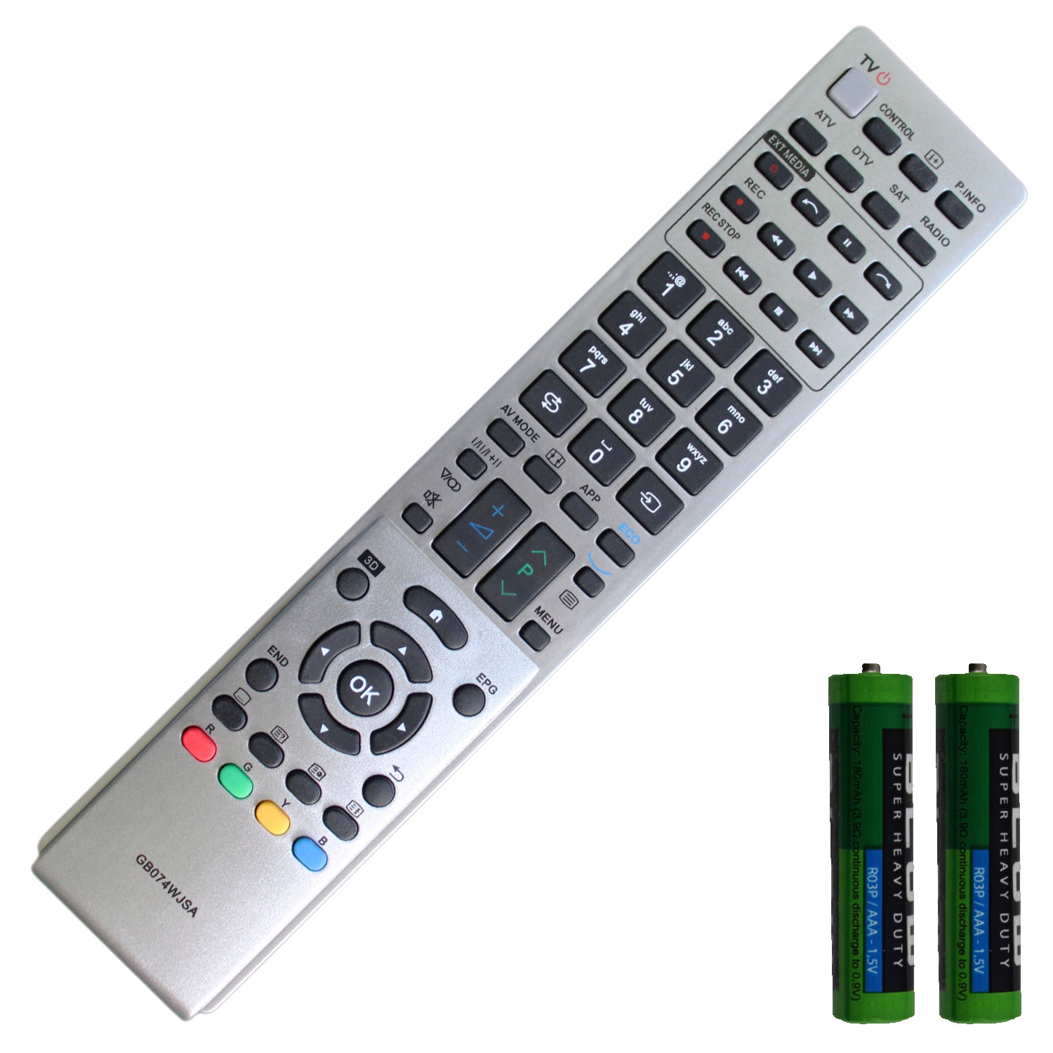 Pilot do TV Sharp GB012WJSA