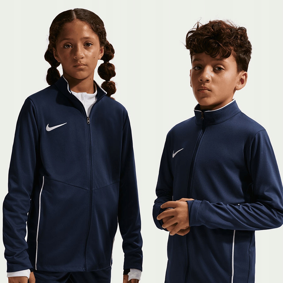 Mikina Nike Park 26 Track Jacket Junior HM7256-410 tmavě modrá Xs (122-128 cm)